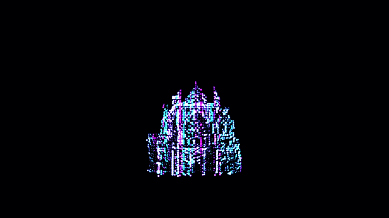 Cathedrals animated visual